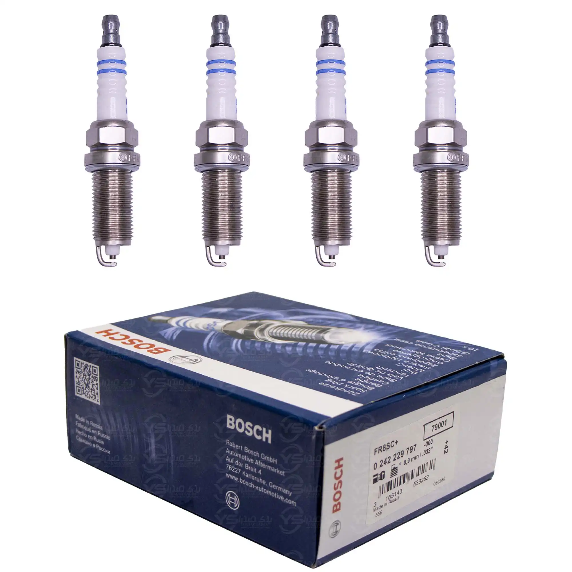 شمع پایه بلند بوش روس 42+ Bosch FR8SC