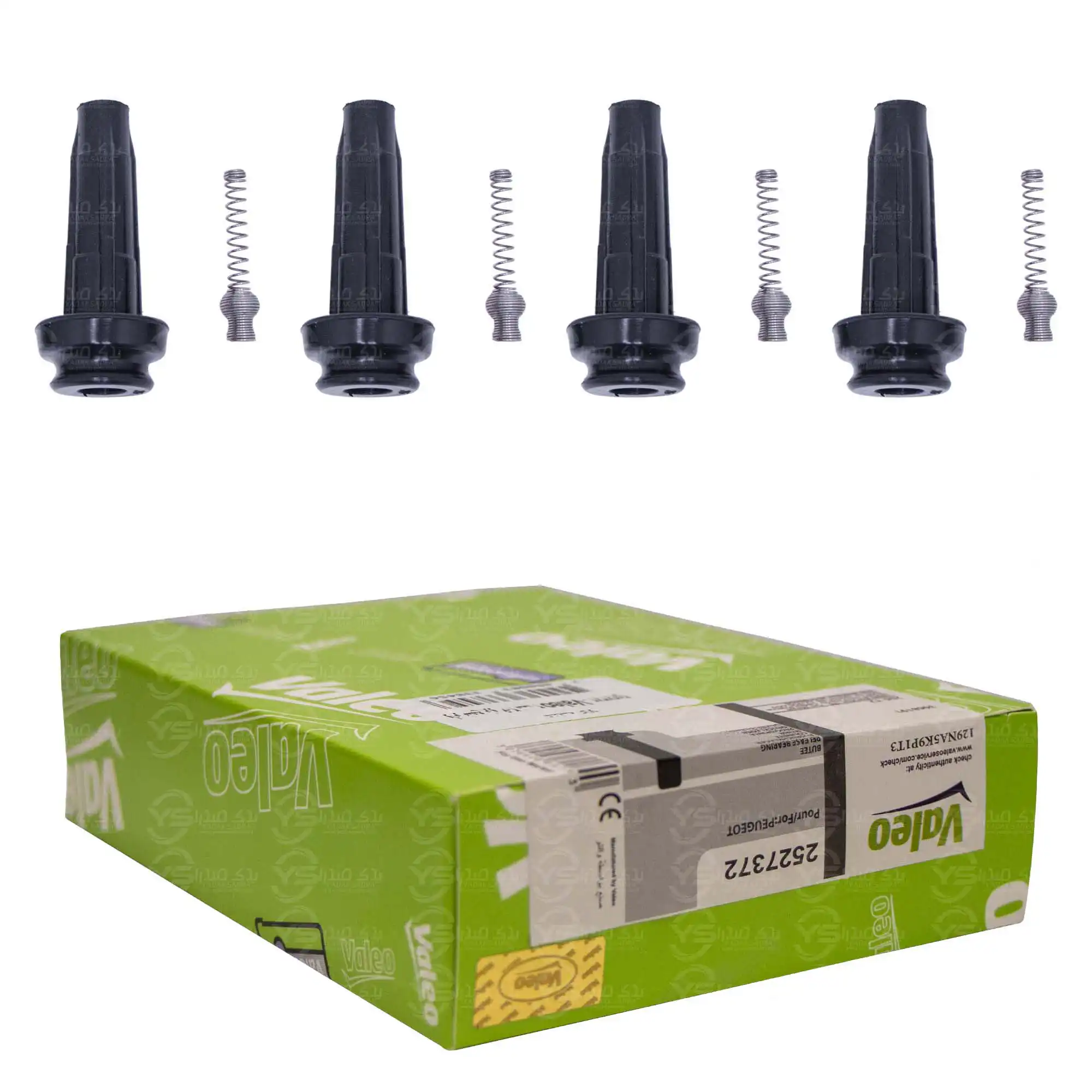 وایر شمع 206 تیپ 2 و 3 سیلیکونی ولئو Valeo