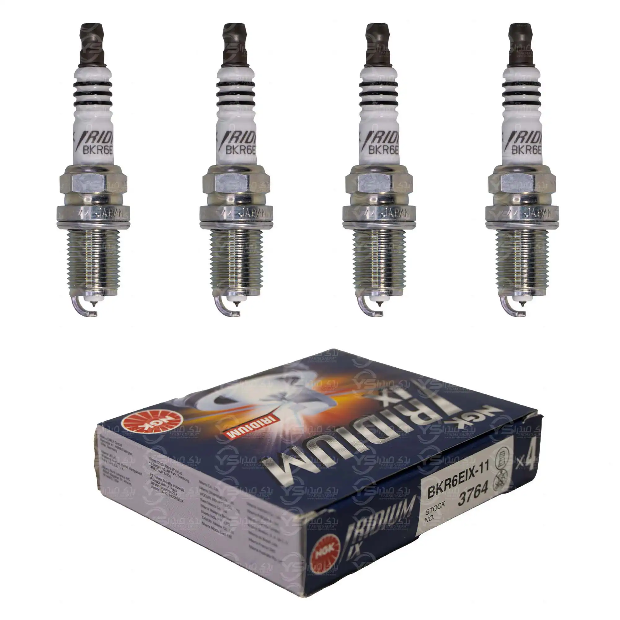 شمع سوزنی پایه کوتاه ایریدیوم ان جی کی NGK 3764