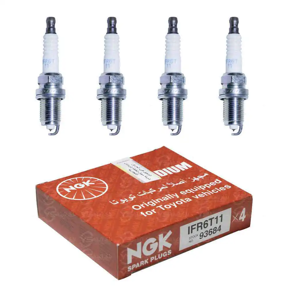 شمع سوزنی پایه کوتاه ایریدیوم ان جی کی NGK IFR6A-11 93684