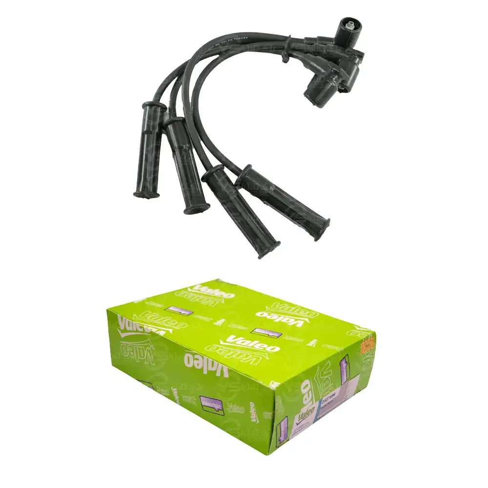 وایر شمع نیسان انژکتور دبل سیلیکونی ولئو Valeo