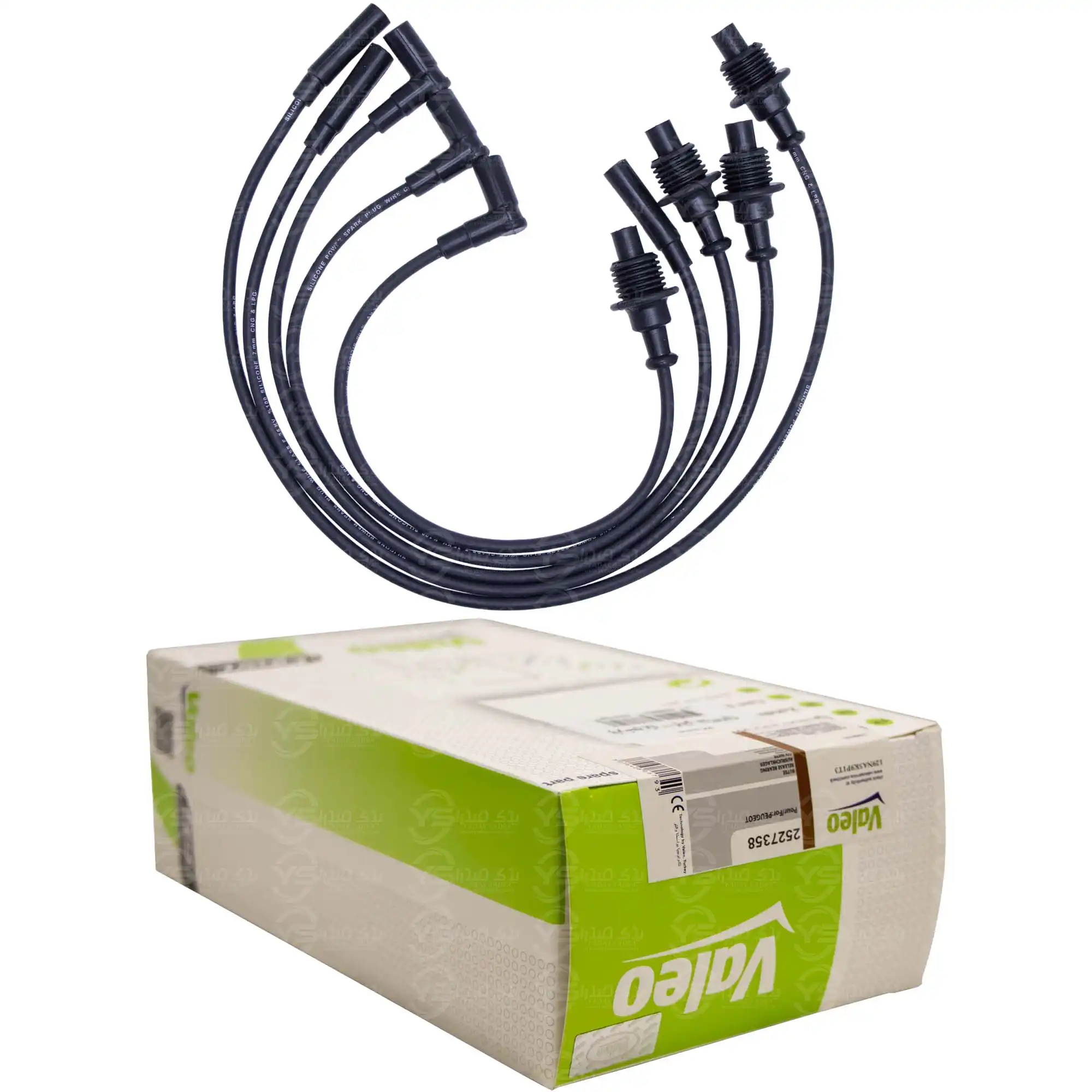 وایر شمع پژو 2000 سیلیکونی ولئو Valeo