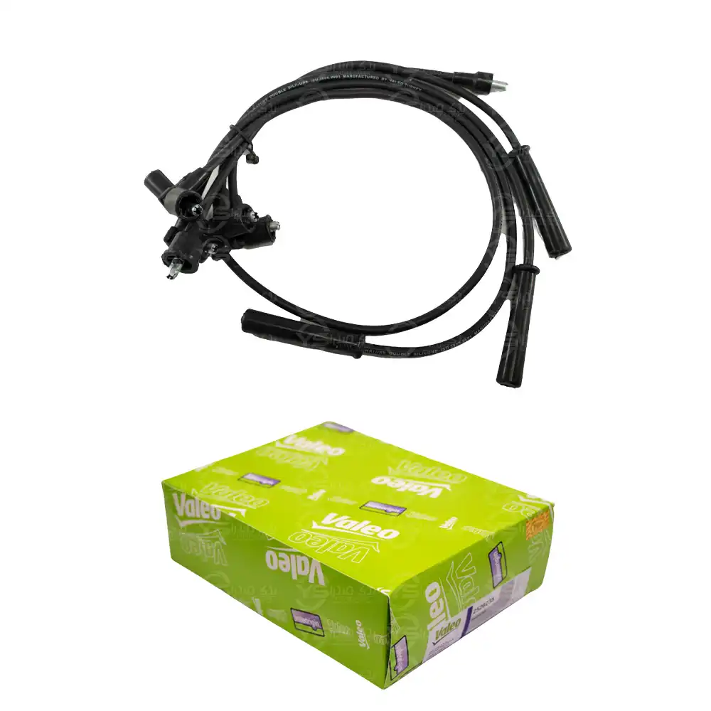 وایر شمع پراید کاربراتور دبل سیلیکونی ولئو Valeo