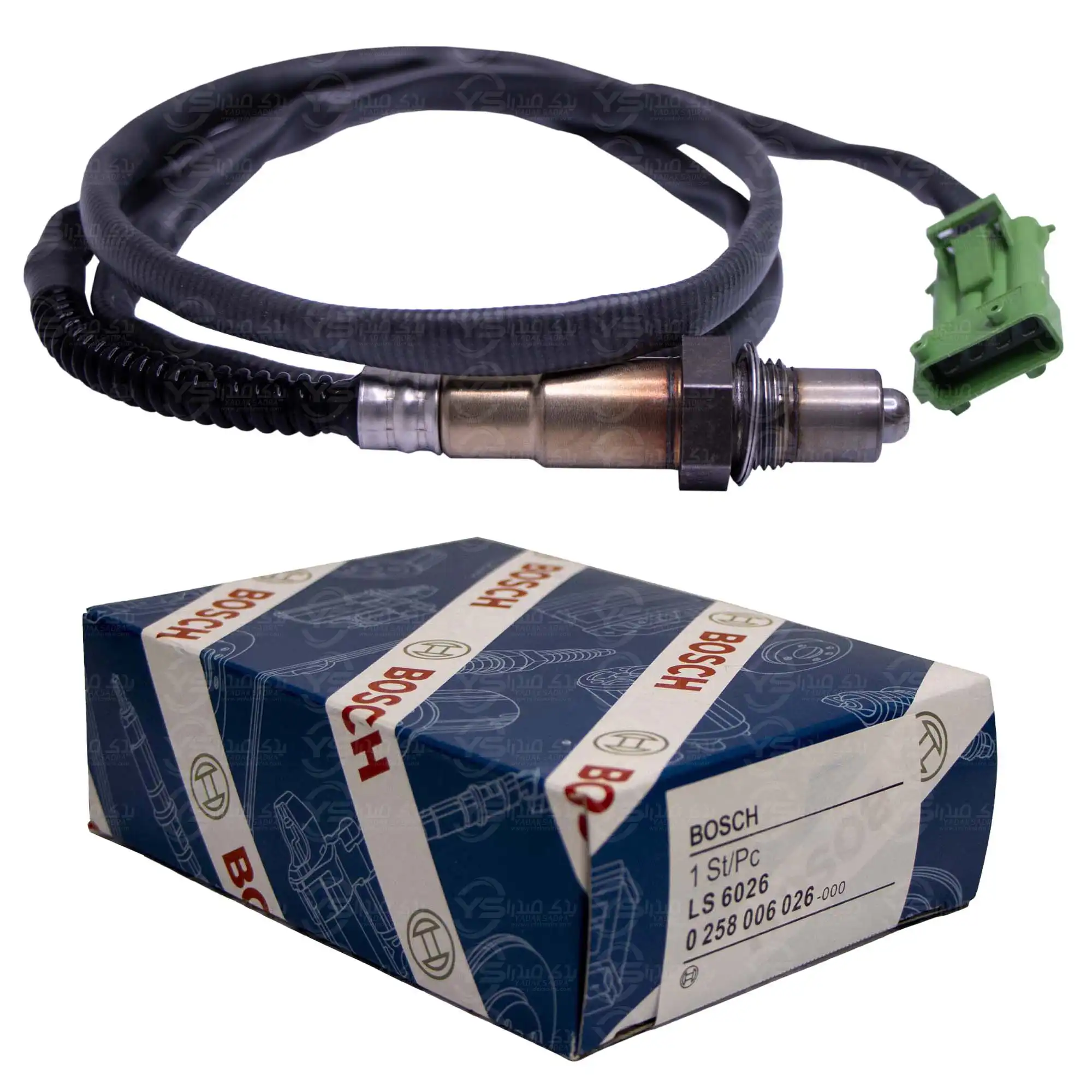 سنسور اکسيژن ساژم سيم کوتاه 6026 بوش Bosch