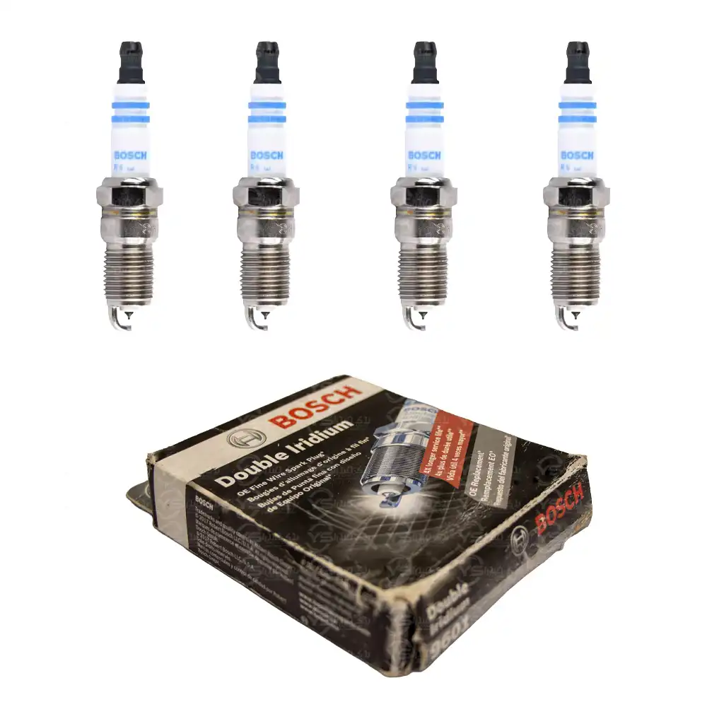 شمع سوزنی پایه کوتاه دبل ایریدیوم بوش 9601 ‏Bosch HR9KII33Y