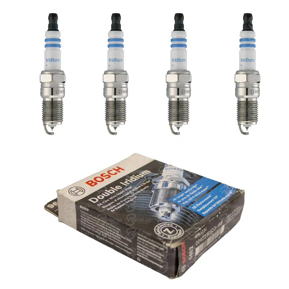 شمع سوزنی پایه کوتاه دبل ایریدیوم بوش 9602 ‏‎ Bosch HR8LII33U