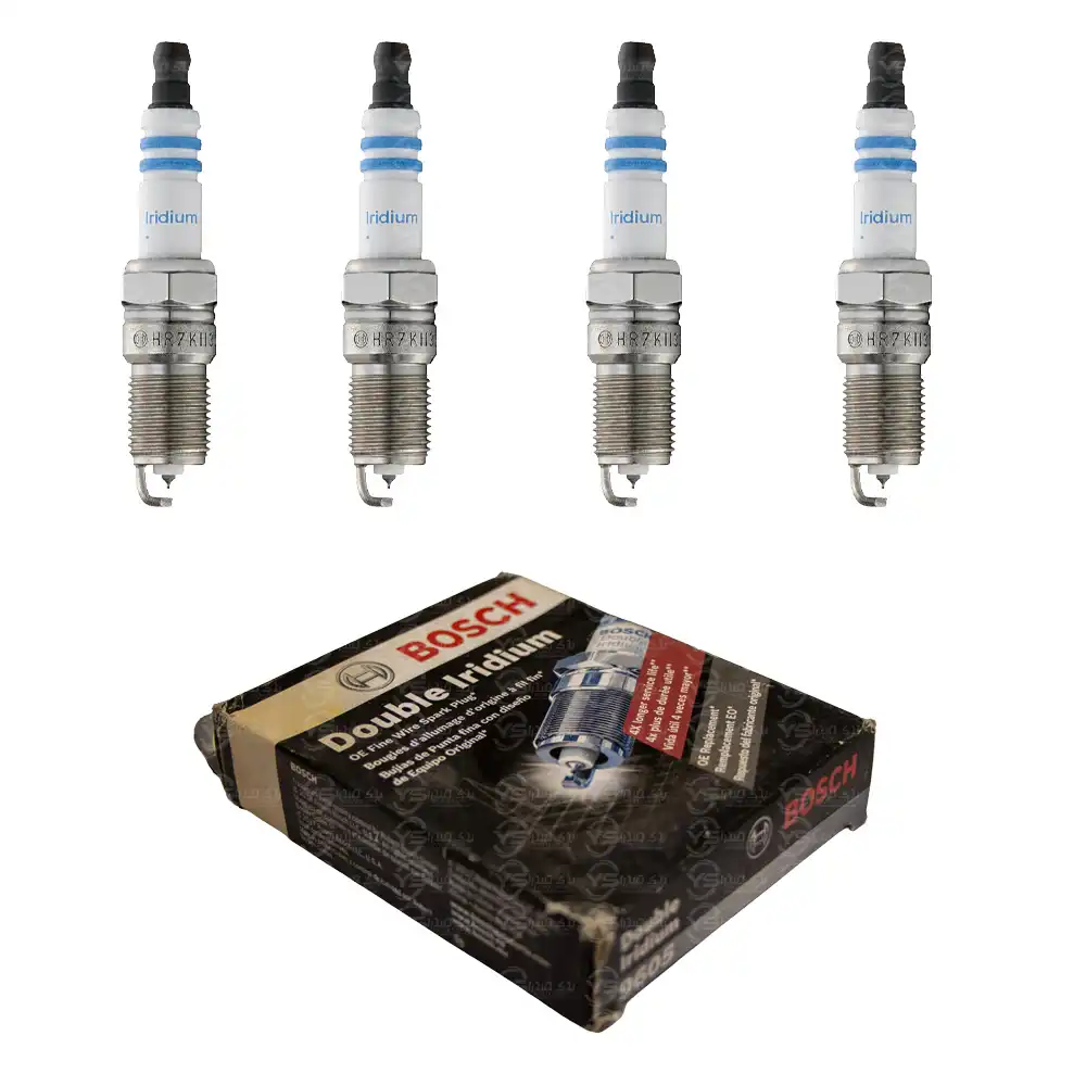 شمع سوزنی پایه کوتاه دبل ایریدیوم بوش 9605 ‏Bosch HR7KII33V
