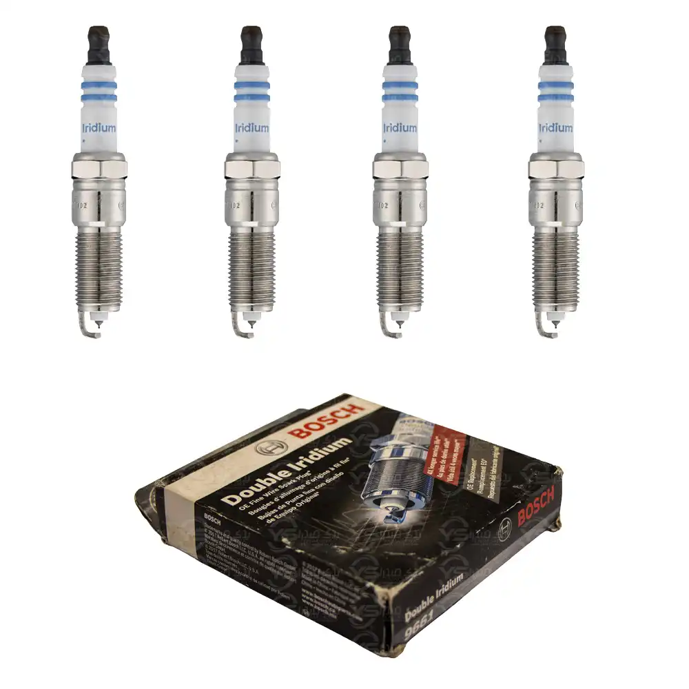 شمع سوزنی پایه بلند دبل ایریدیوم بوش ‏Bosch HR8TII3302V‏