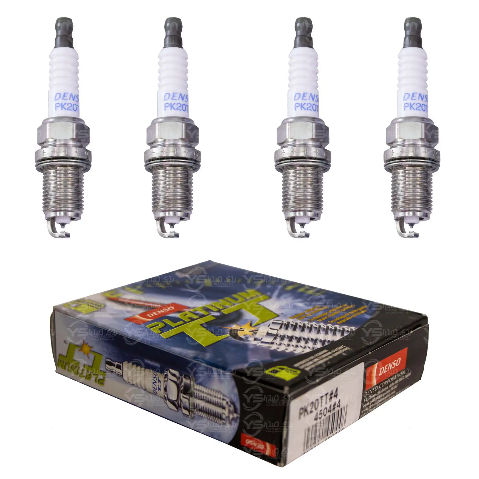 شمع دو سر سوزنی پایه کوتاه دنسو Denso PK20TT