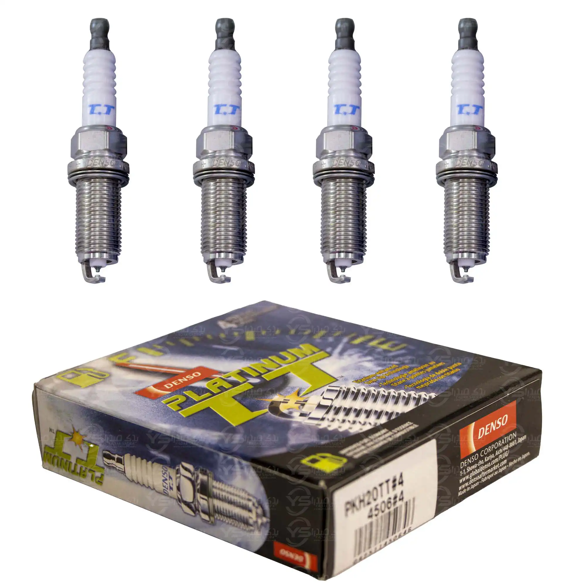 شمع دو سر سوزنی پایه بلند دنسو Denso PKH20TT