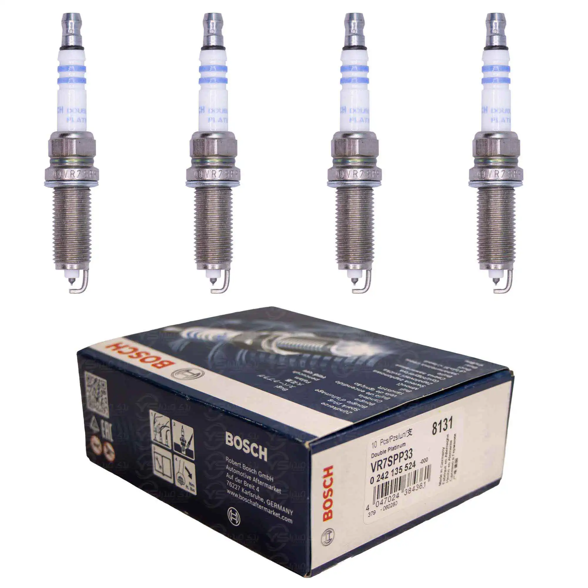 شمع سوزنی یورو4 بوش Bosch VR7SPP33